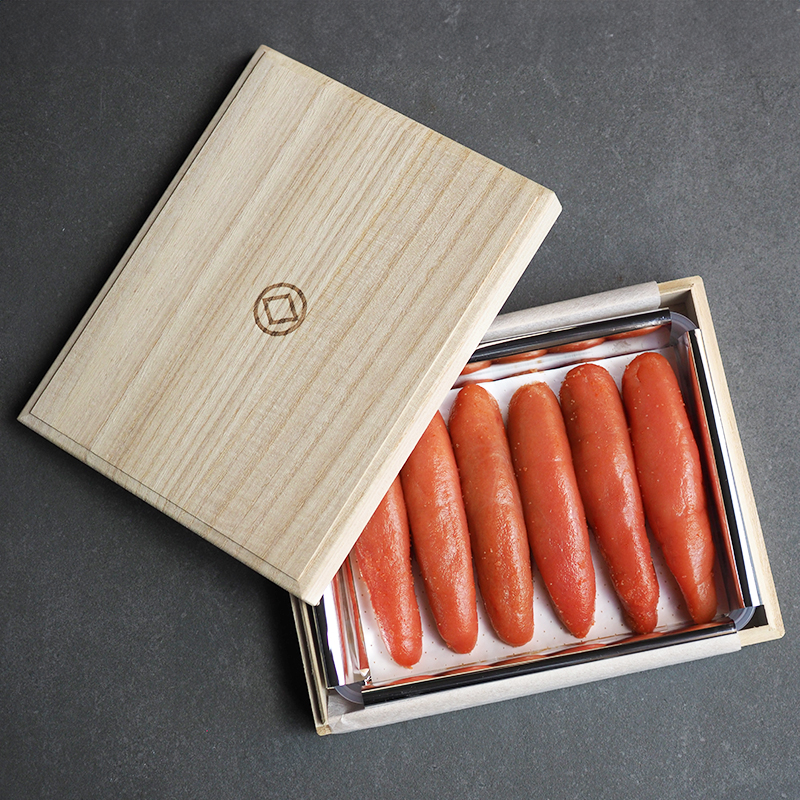紡 できたて辛子明太子（桐箱入り） 370g 