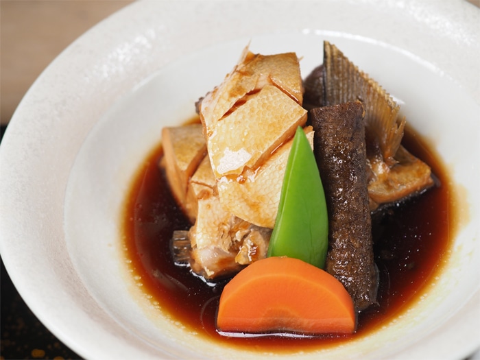 Simmered fish